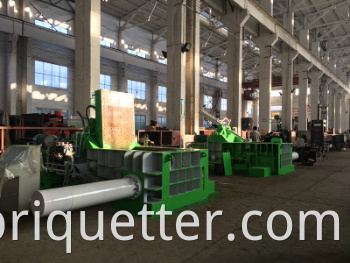 Y81t-130 Automatic Waste Metal Scraps Pressing Baler Machine